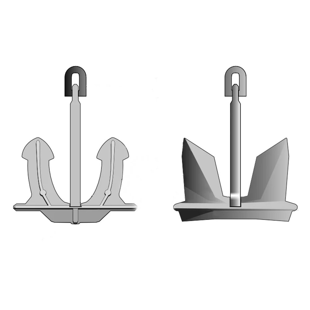 Wholesale Price Boat Marine Anchorage Hot Dip Galvanized 100 kg to 46000 kg Stockless Anchor