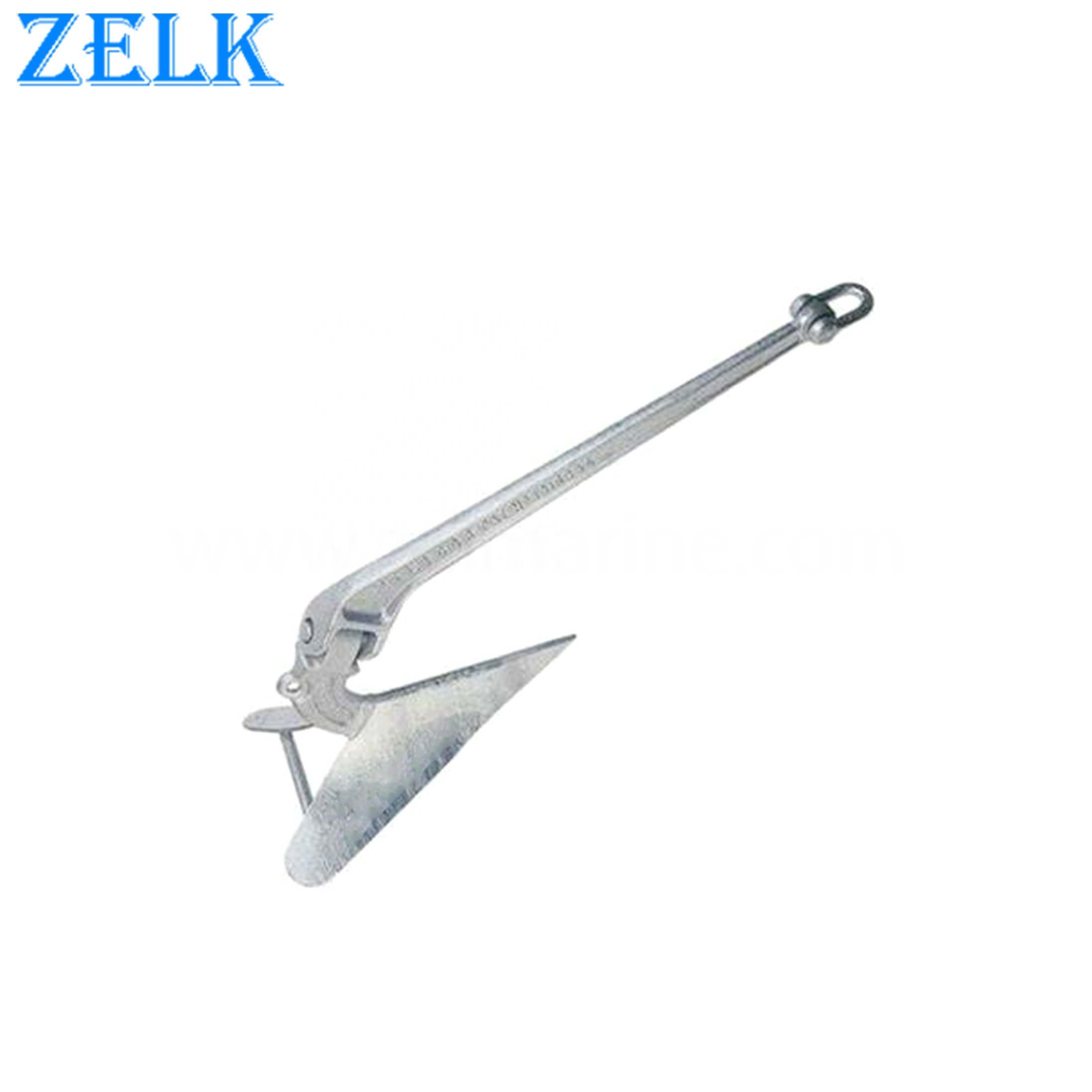 Hot Dip Galvanized Plough Anchor for Ship Marine Hardware for Boats