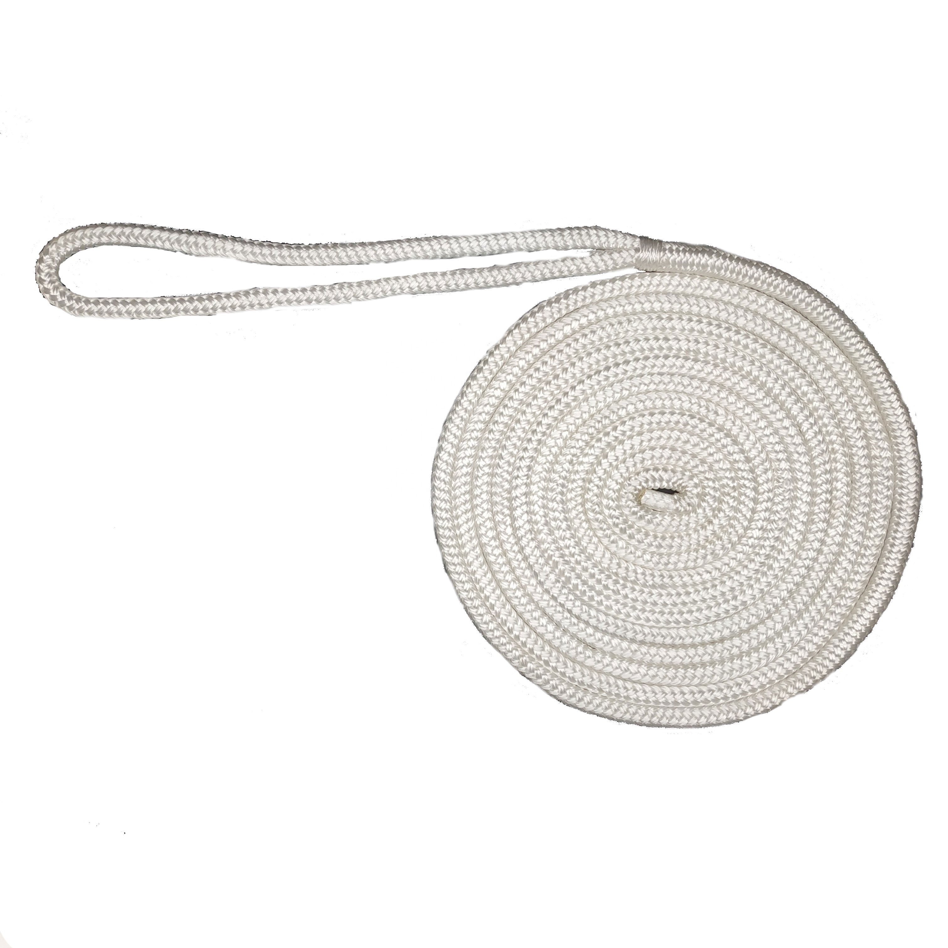 China Corrosion-Resistant Factory Customized Braided Nylon/PP/PET Material Dock Line Anchor Rope for Marine Boat Mooring