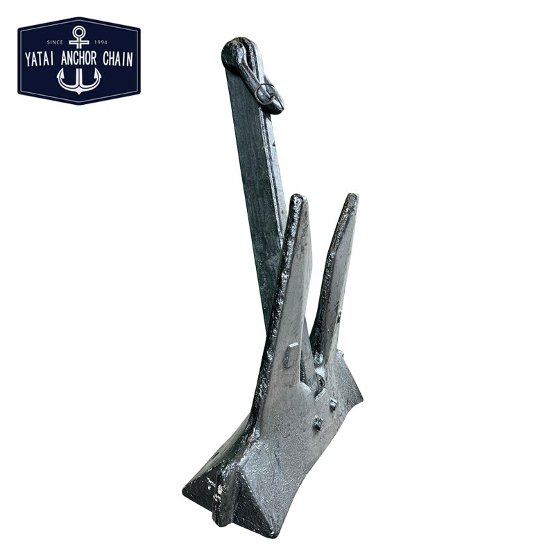 Hot Sale Casting Steel CCS/BV/RS Certificated AC-14 HHP Anchor Stockless Marine Boat Anchor