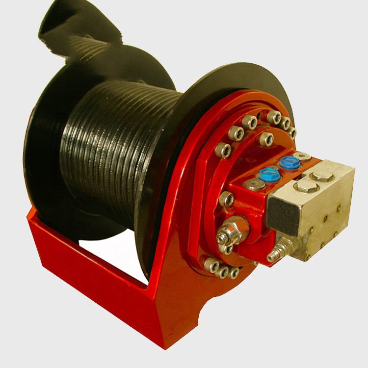 2 Speed Winch Hydraulic Cable Winch Electric Cable Puller Winch