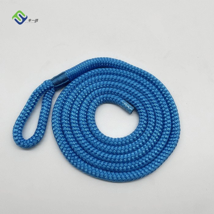 Boat Yacht Marine Nylon Rope Polyamide Fishing Cord PP Sailing Rope Double Braided Dock Line