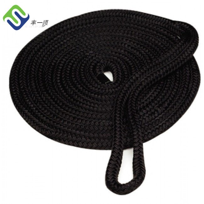Boat Yacht Marine Nylon Rope Polyamide Fishing Cord PP Sailing Rope Double Braided Dock Line