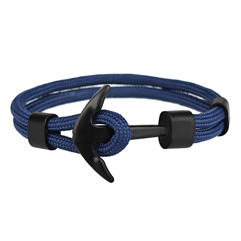 Boat Anchor Shape Anchor Knitting Bracelet BT201