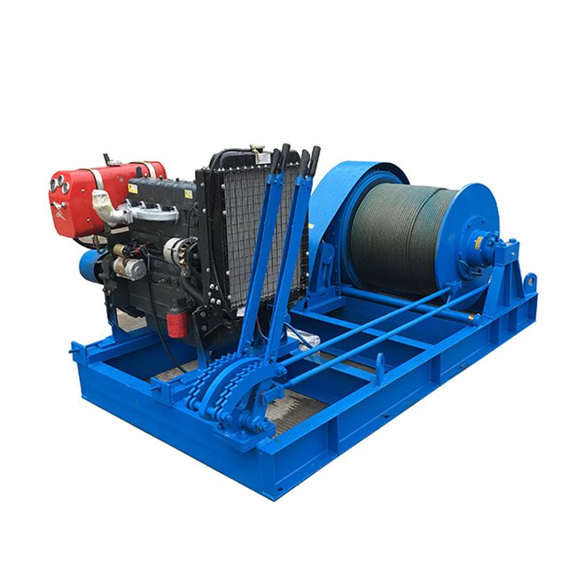 10t Small Electric Capstan Logging Winches Boat Anchor Winch