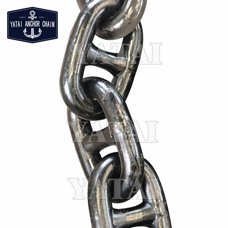 Steel Ring Stud Anchor Chain for Mooring Marine & Hatch Board Durable Marine Anchoring Solution