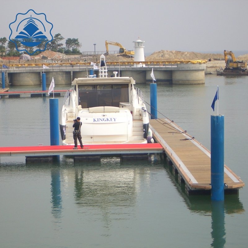 Shore Ramp Flottant Use Aluminum Alloy Pontoon Float Boat Floating Dock Floats