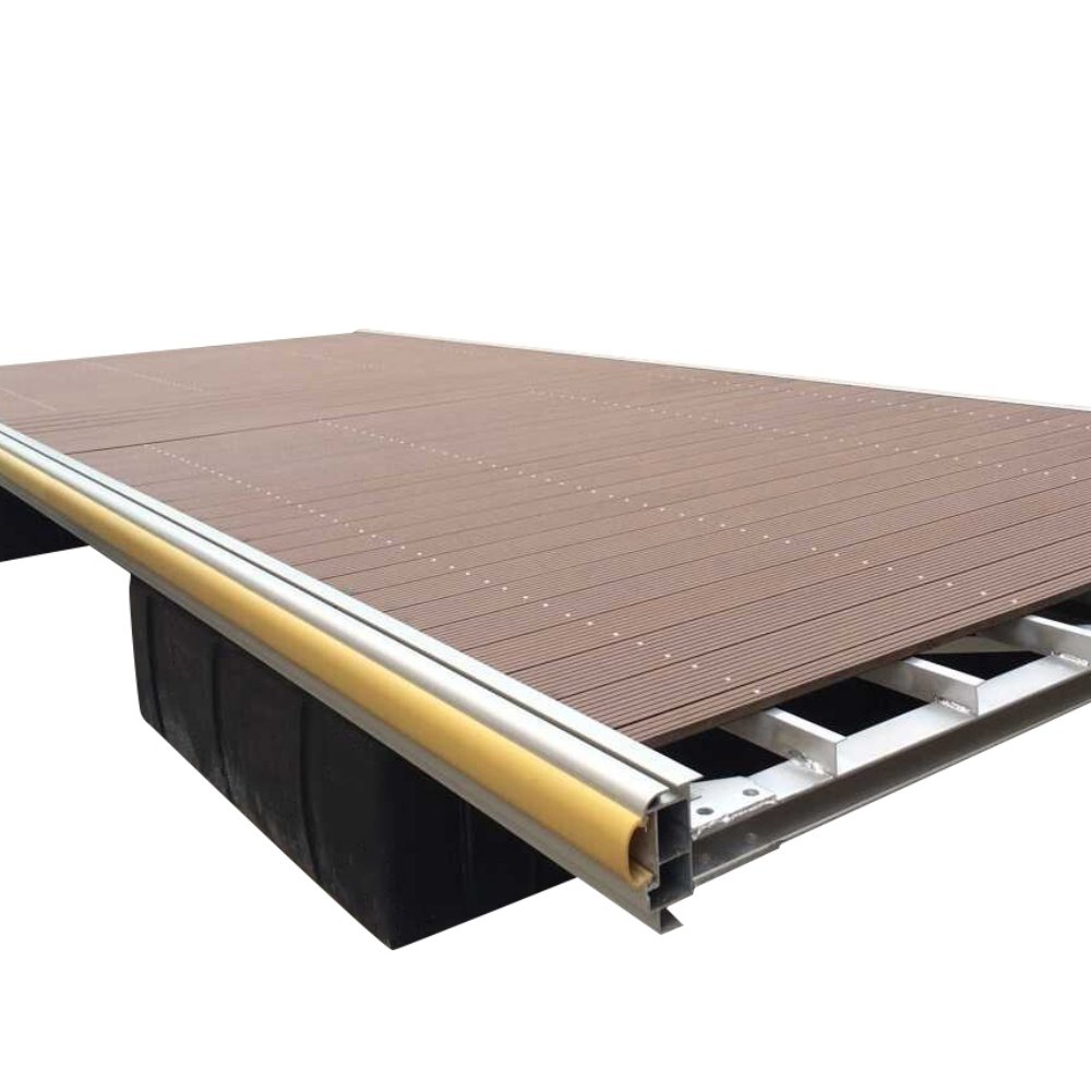 Shore Ramp Flottant Use Aluminum Alloy Pontoon Float Boat Floating Dock Floats
