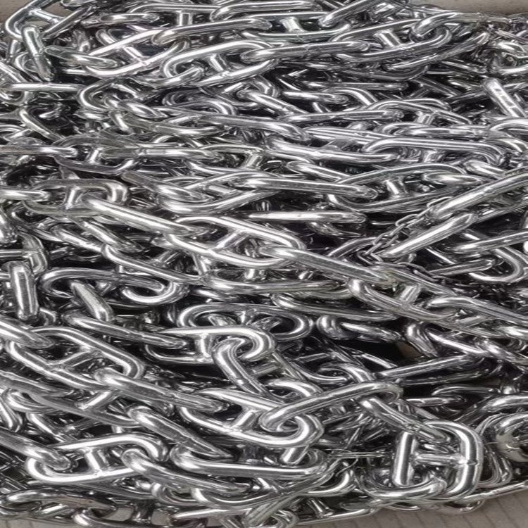 Marine Hardware/Marine Fittings/DIN766 Link Chain-Stainless Steel Windlass Anchor Chain 316 DIN766 by the Foot