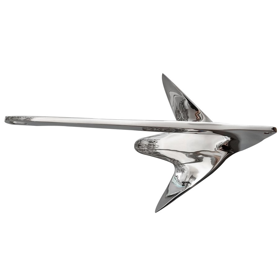 Boat Yacht 316 Stainless Steel Mooring Marine Claw Anchor Bruce Style Boat Anchor