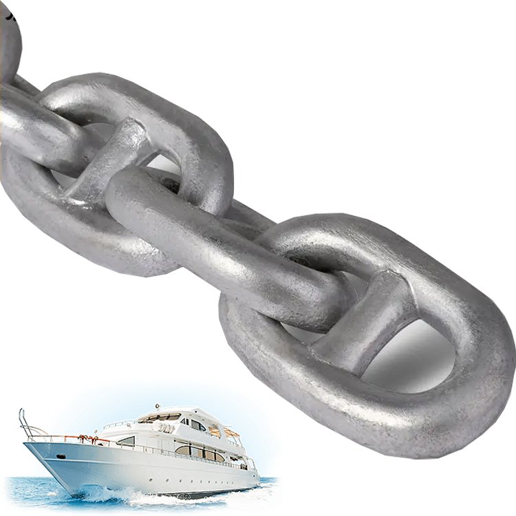 Chain Manufacturers G80 100 Alloy Lifting Anchor Chain Loading Chain for Ship
