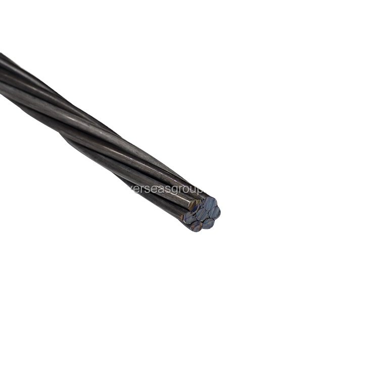 Post Tension Material High Tension Low Relaxation Grade 270 1*7 Wires Prestressed Concrete Steel Strand 9.3MM 15.24MM 12.7MM