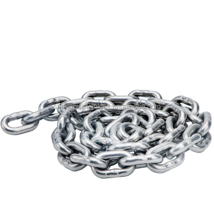 High Quality Mirror Polished Marine Anchor Chain 316 Stainless Steel Boat Anchor Chain for Sale