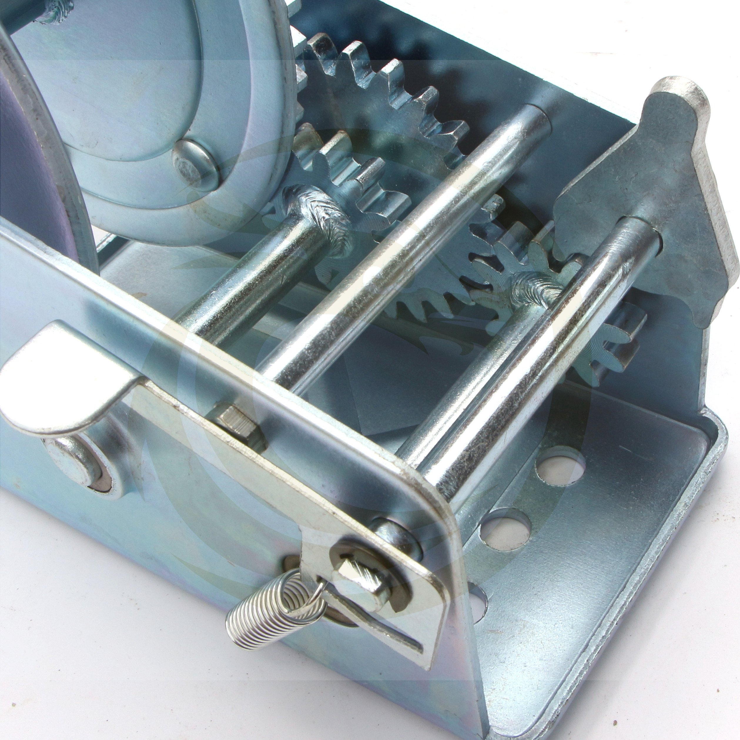 1400LBS Two Way Portable Manual Boat Hand Wire Rope Anchor Winch