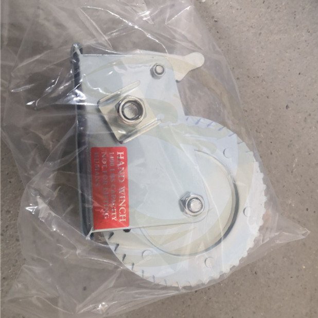 1400LBS Two Way Portable Manual Boat Hand Wire Rope Anchor Winch