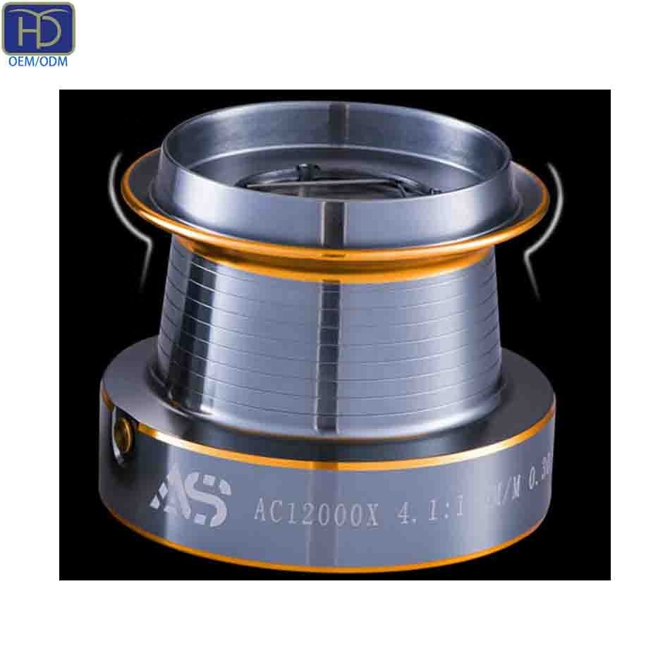 HYD OEM/ODM Wholesale AC3000 Inclined Cup Metal Line Anchor Long Throw Wheel Sea Free FishingTackle Samples FISHING REELS