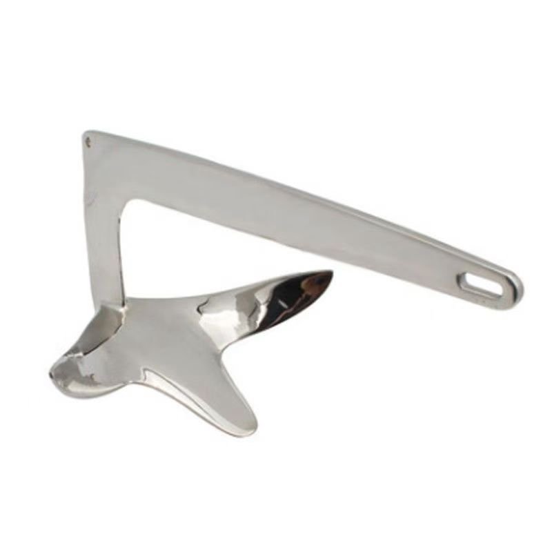 Marine Boat Accessories Mirror Surface Stainless Steel 316 Inox Bruce Type Design Anchors OEM ODM Manufactures