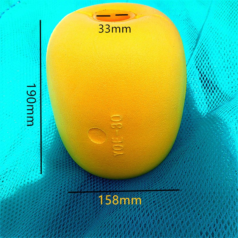 Yinqiu Direct Manufacturer Buoyancy 3KGS YQE-30 EVA-30 SHE-30 Fishing Float Buoys for Purse Seine Net