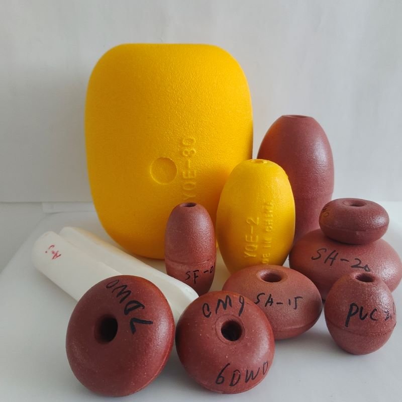 Yinqiu Direct Manufacturer Buoyancy 3KGS YQE-30 EVA-30 SHE-30 Fishing Float Buoys for Purse Seine Net