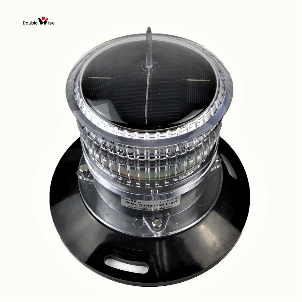 Solar LED Anchor/All-round/Bow/Tricolor Light with 4 Functions in One for Marine Yacht Small Boat