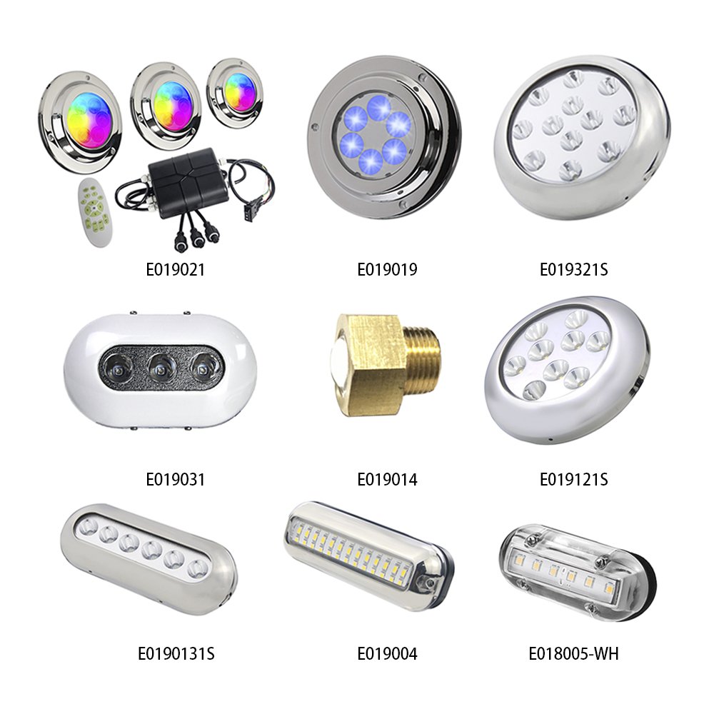 RGBW 12V 24V Boat Interior Red Green Navigation Anchor Underwater Light Marine Led Boat Lights