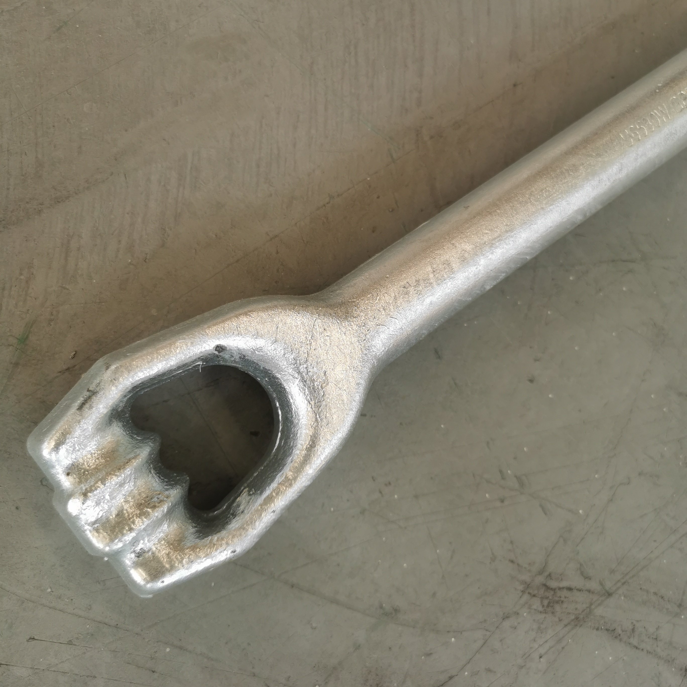 Silver No Digging Ground Screw Helical Piles No Dig Ground Anchor