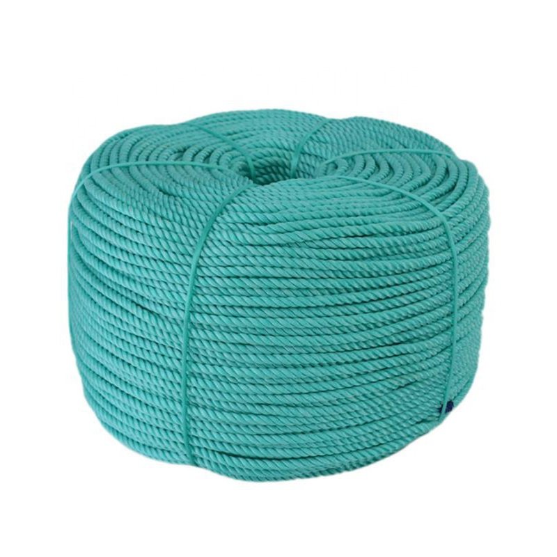 (RIOOP) Factory Price 3 Strands Fishing Twine Marine Rope Twisted PP Rope PE Rope for Boat Mooring