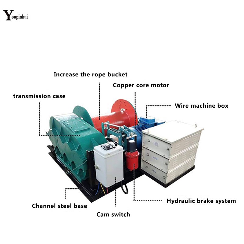 Multi Function Variable Speed 3ton 5 Ton10ton Electric Boat Anchor Winch for Sale