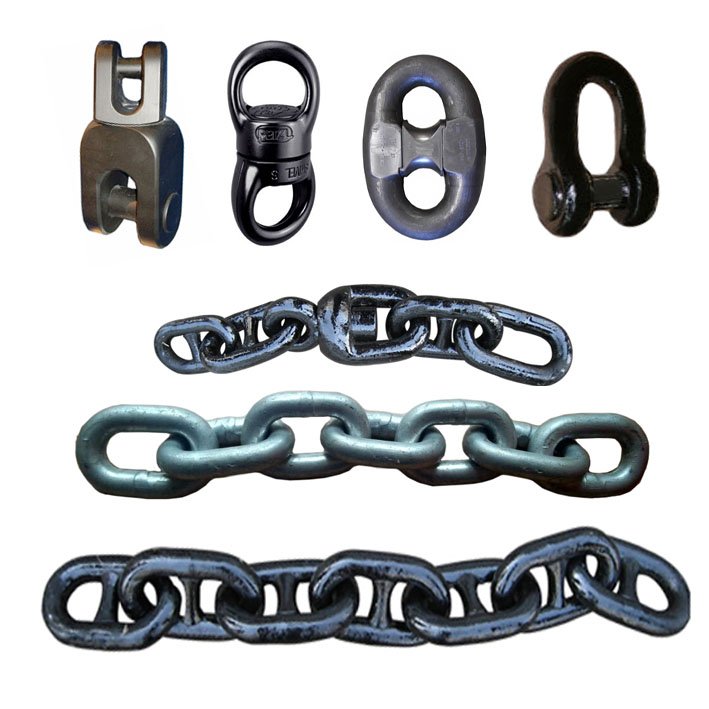 Factory Direct Sales, Made in China Seachoice Stud Link & Studless Marine Anchor Chains Seachoice Galvanized Anchor Lead Chain