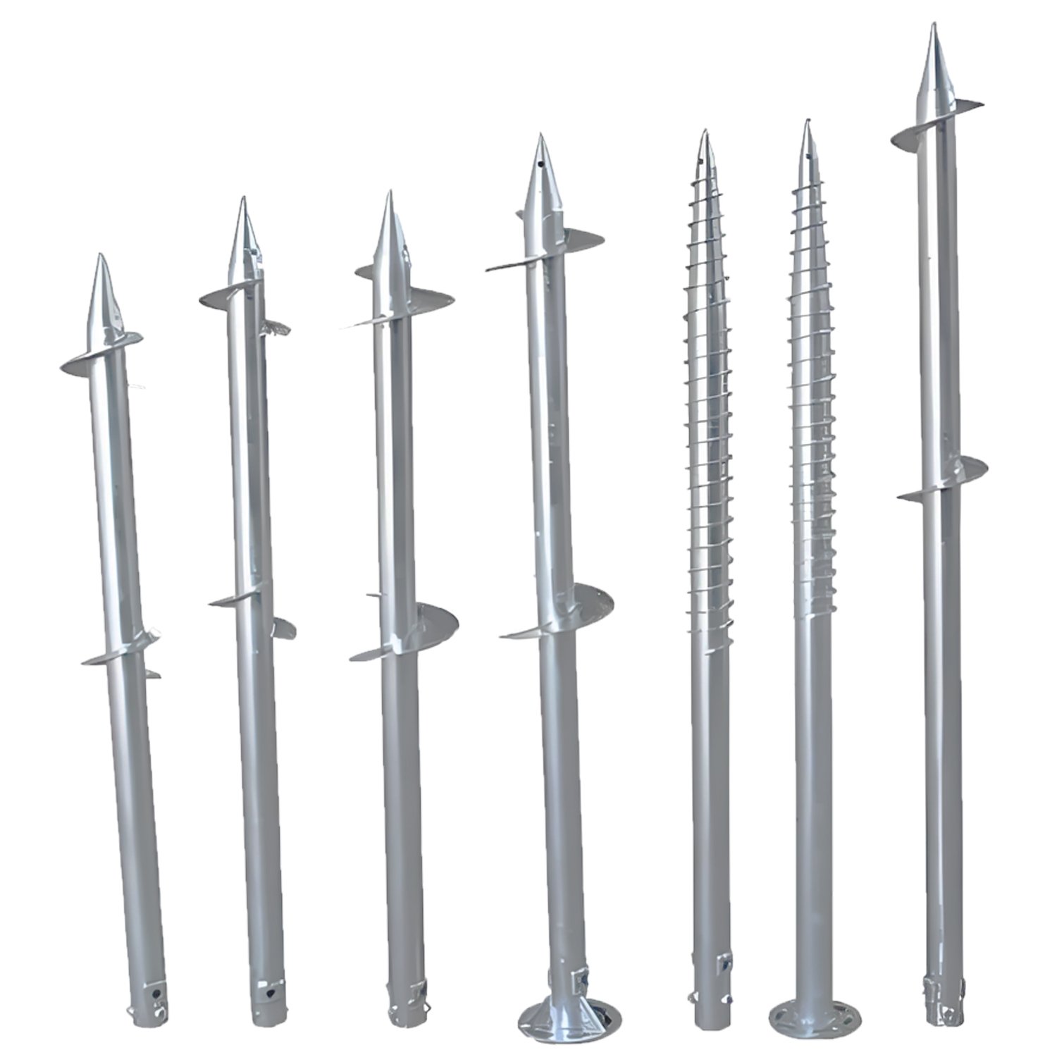 Customized Galvanized PV Grounding Anchors - Solar Screw Kit For Ground Mounting Bulk Supply