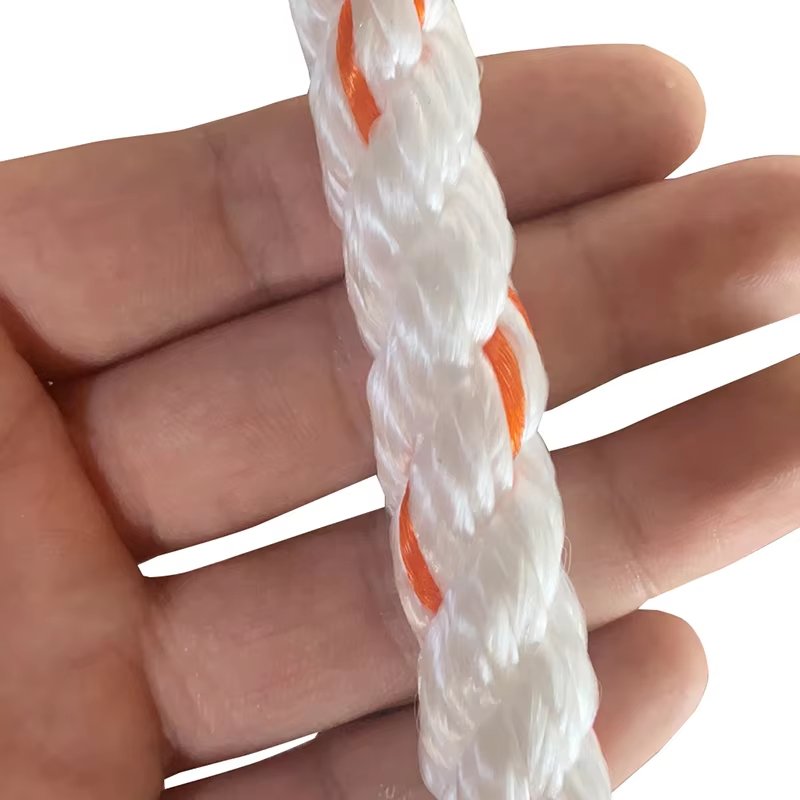 High Quality 3 Strand Fiber Polypropylene Twisted Rope Colorful Pe Rope Packing Twine Pp Rope