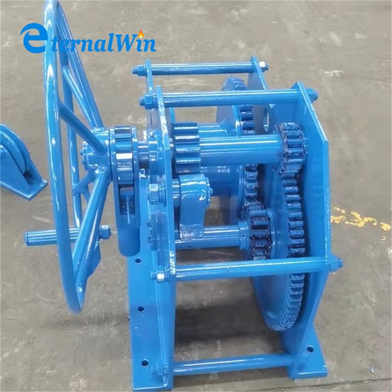 Marine Ship Towing Winch Boat Manual Anchor Mooring Winch 1 2 3 5 6 8 10 20 Ton