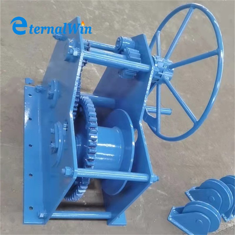 Marine Ship Towing Winch Boat Manual Anchor Mooring Winch 1 2 3 5 6 8 10 20 Ton