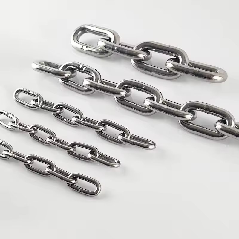 Marine Anchor Chains AISI 316 304 Stainless Steel Boat Accessories DIN766 Link Chains