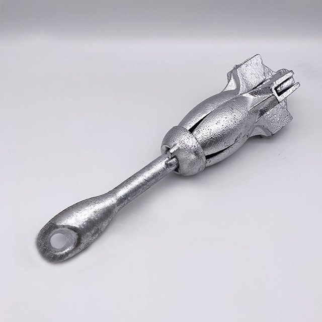 Small Marine Galvanizing Carbon Steel Boat Umbrella Folding a Four Claw Anchor for Fishing Boat Anchor Set