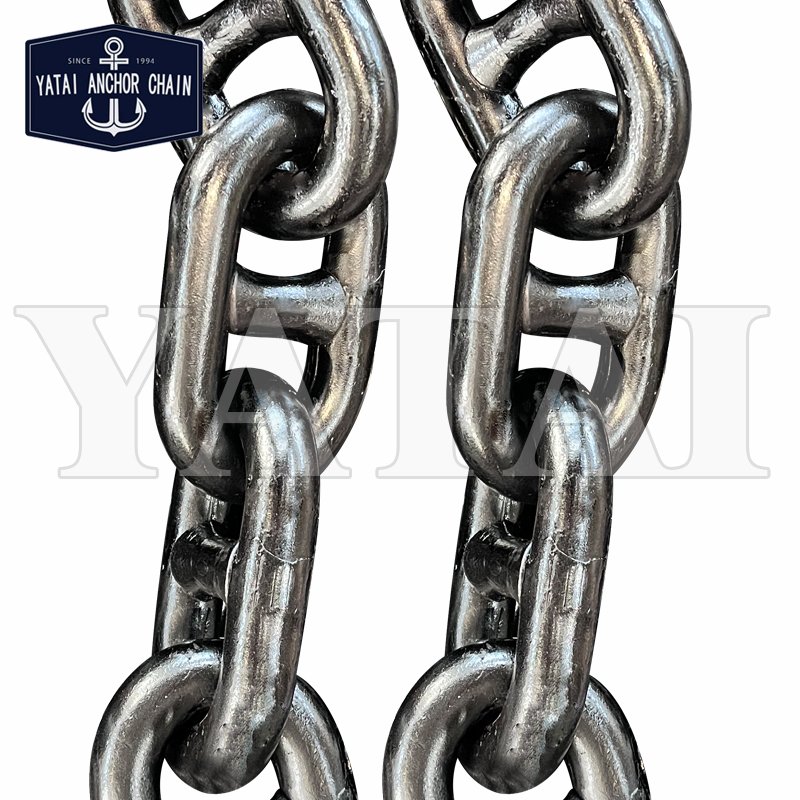 Marine Welded Boat 28mm Anchor Chain Link with Stud for Ship
