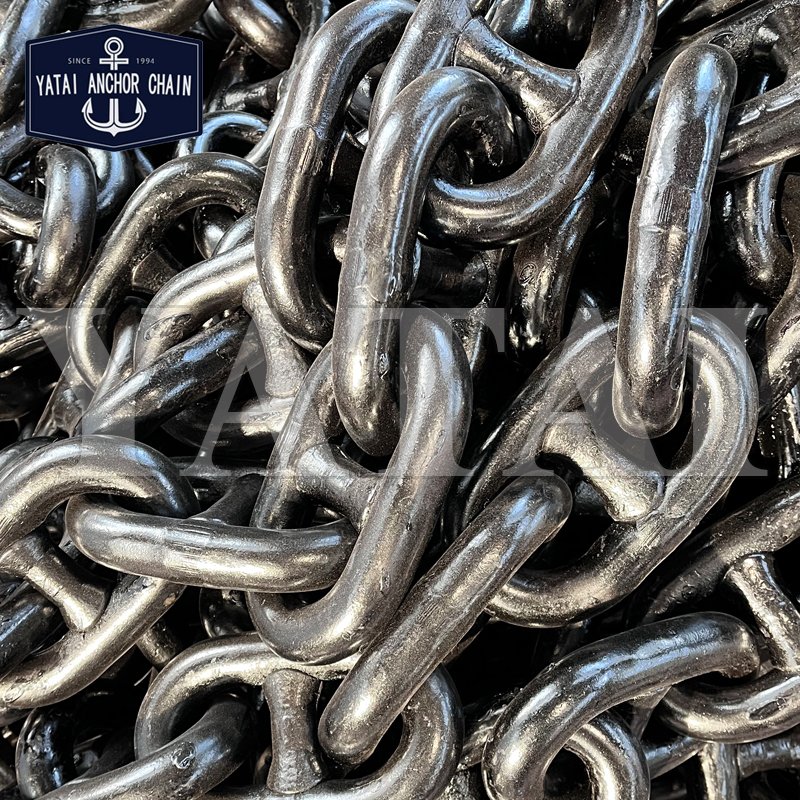 Marine Welded Boat 28mm Anchor Chain Link with Stud for Ship
