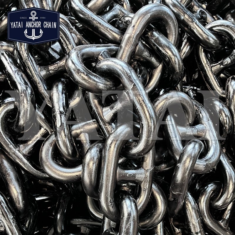 Marine Welded Boat 28mm Anchor Chain Link with Stud for Ship