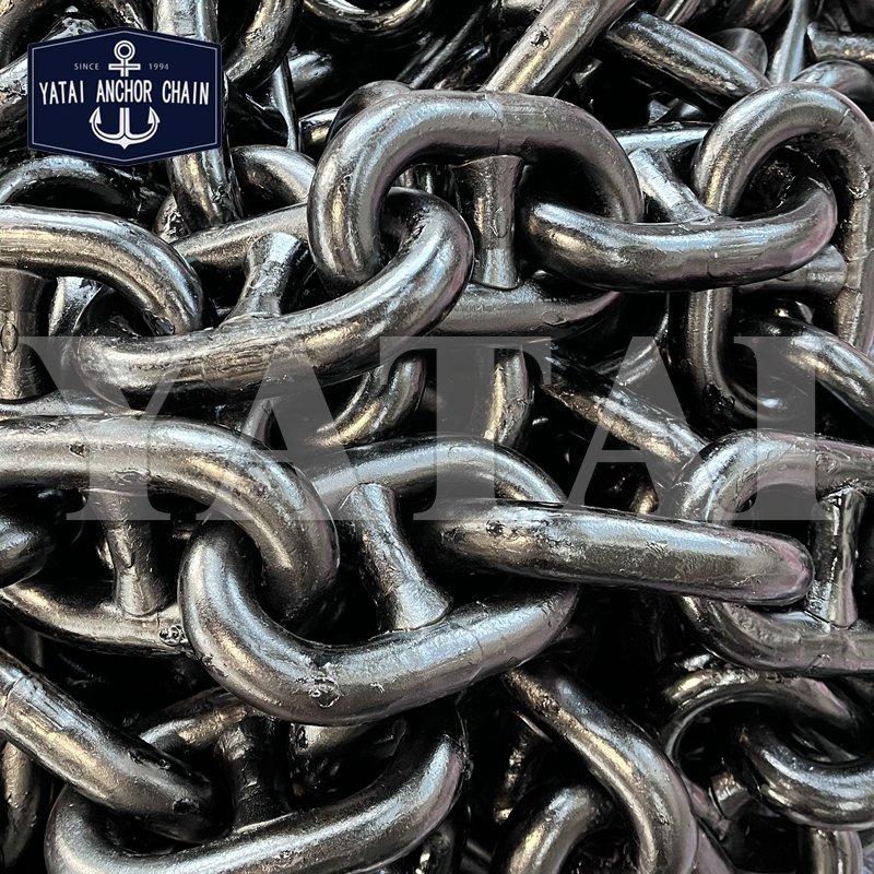 Marine Welded Boat 28mm Anchor Chain Link with Stud for Ship