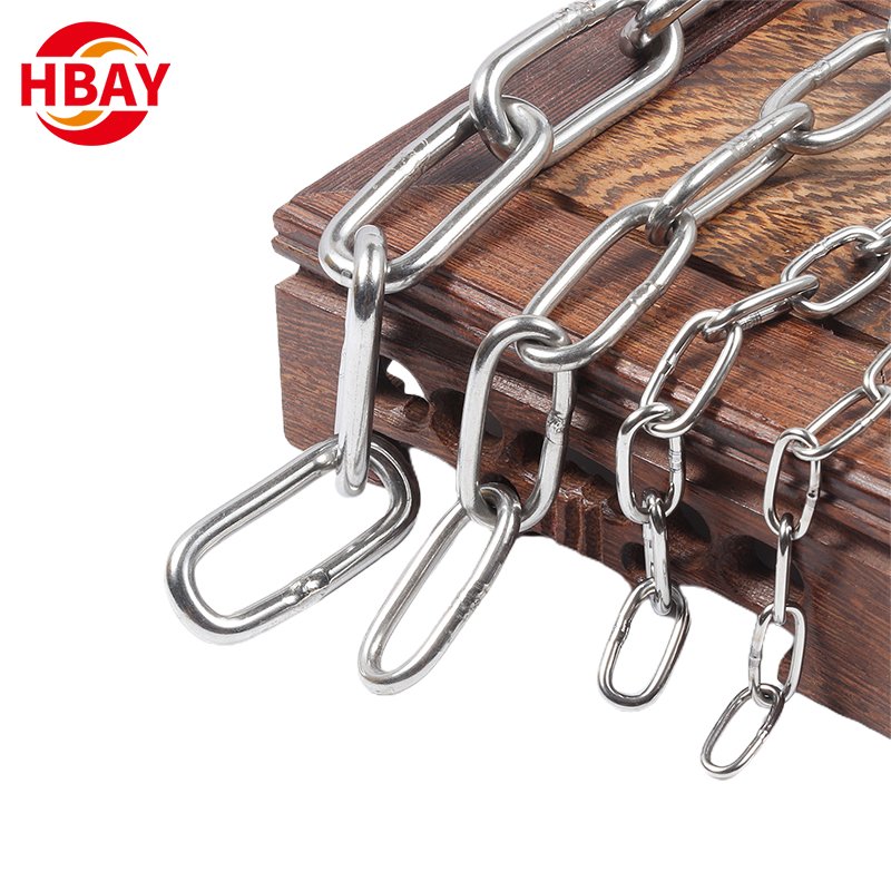 Heavy Duty G80 Chain for Hoist Crane 6mm Metal Iron Welded Conveyor Chain with Zinc Finish High Quality