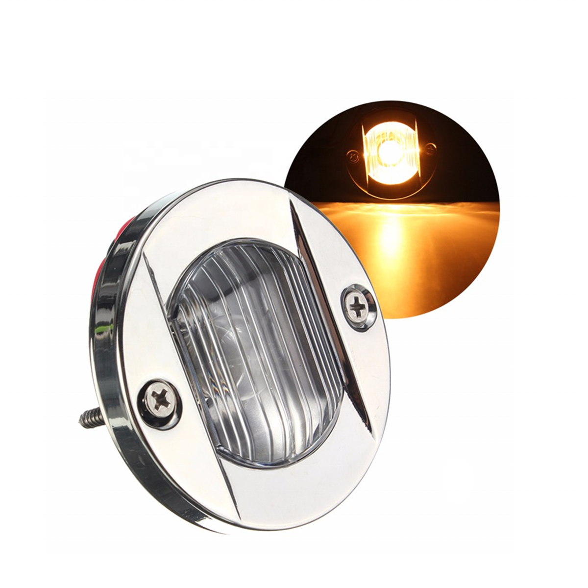 Xiamen Sunshine Marine Round Boat Light Marine Transom Stern Anchor Mount Waterproof