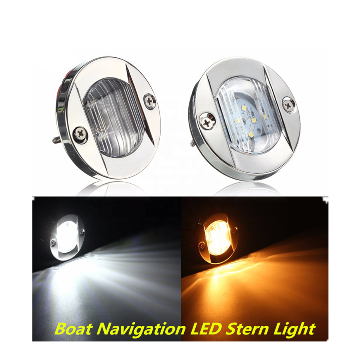 Xiamen Sunshine Marine Round Boat Light Marine Transom Stern Anchor Mount Waterproof