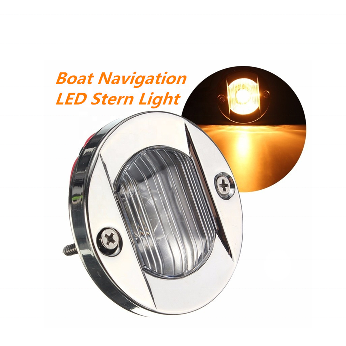 Xiamen Sunshine Marine Round Boat Light Marine Transom Stern Anchor Mount Waterproof