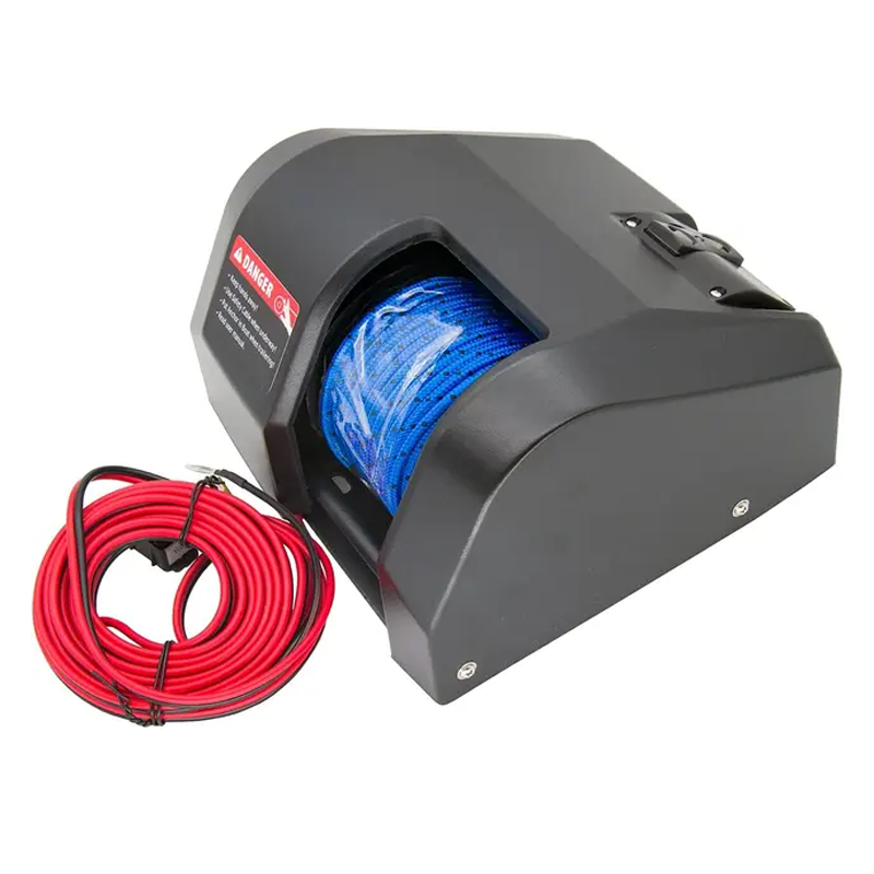 Top Quality Marine Pontoon 35 Winch for Fresh Water Electric Anchor Winch Suitable 30lb Anchor 100ft Rope Accessories Included