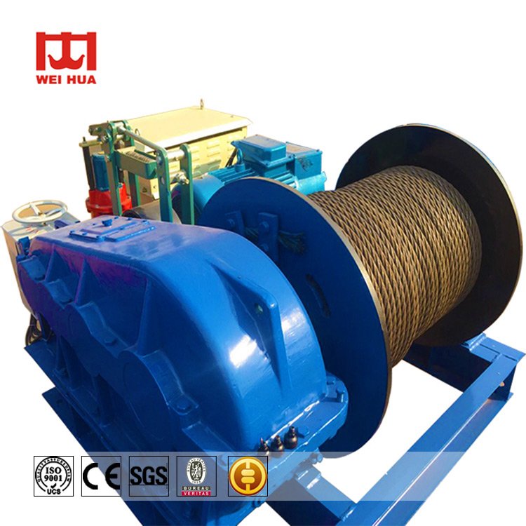 Boat Anchor Winch 5ton 10ton 50ton 20ton 100ton Double Rope Drum Chain Electric Hydraulic Winch 120 Ton Price
