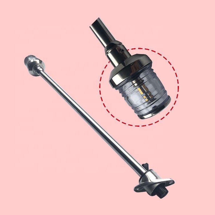 12V to 24V Marine Boat Yacht Pontoon LED Navigation Stern Lamp Anchor Pole Light for Sale