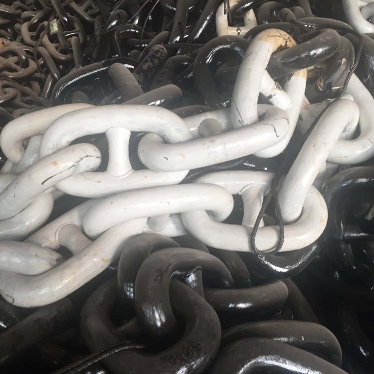 Heavy Duty Pressure Resistant Welded Marine Anchor Chain Short Link for Ship