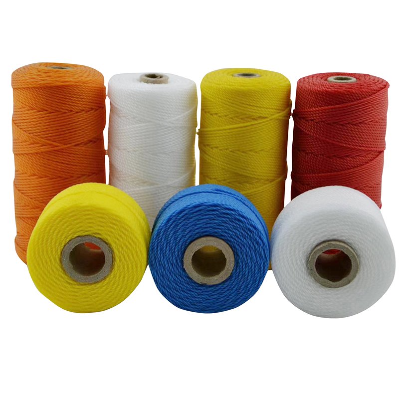 High Strength 3 Strands Plastic Mason Line Twisted PE Rope Fishing Nets Nylon PP Twine