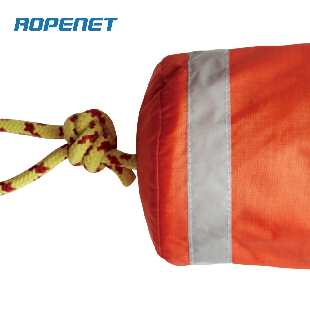 ROPENET Reflective Buoyancy Water Rescue Throw Rope Bag