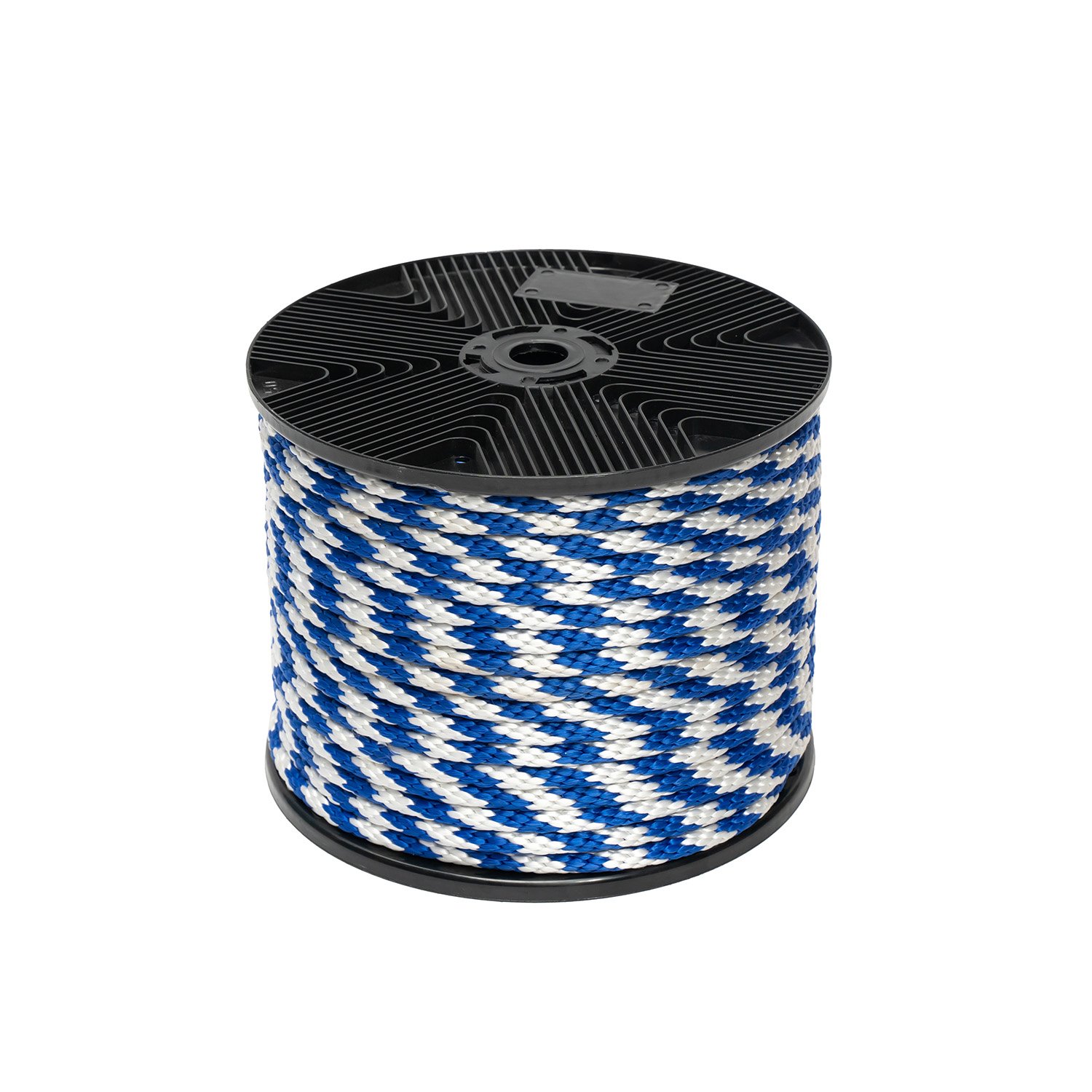 Polypropylene Anchor Line Solid Braided Marine Rope Dock Line Spliced With 316 Thimble